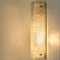 Wave Glass Gold Wall Light by J. T. Kalmar for Kalmar, 1970s, Set of 2 6