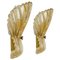 Shell Wall Lights in Murano Glass by Barovier and Toso, 1969, Set of 2 1