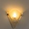 Art Deco Style Frosted Glass Wall Light, 1960s 11