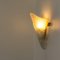 Art Deco Style Frosted Glass Wall Light, 1960s, Image 10