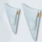 Art Deco Style Frosted Glass Wall Light, 1960s, Image 8