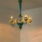 Blue Gold Chandelier by Barovier & Toso, 1969 16
