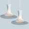 White Hanging Lamps by Michael Bang for Holmegaard, 1970, Set of 2 10