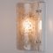 Rectangle White Wall Light in the style of Mazzega, 1970s, Set of 2, Image 9