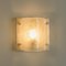 Rectangle White Wall Light in the style of Mazzega, 1970s, Set of 2 11