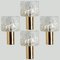 Vintage Glass Torch Wall Sconces by Fagerlund for Orrefors, 1960s, Set of 2 17