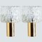 Vintage Glass Torch Wall Sconces by Fagerlund for Orrefors, 1960s, Set of 2 1