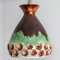 Green and Brown Ceramic Pendant Light, 1970 2