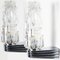 Vintage Chrome and Clear Glass Sconce, 1960 5