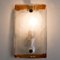Rectangle Wall Light from Mazzega, 1960s 2