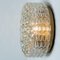 Round Clear Bubble Glass Wall Lights in the style of Helena Tynell, 1970, Set of 2 9