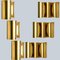 Several Curved Brass Wall Light, 1970s, Image 15