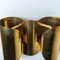 Several Curved Brass Wall Light, 1970s, Image 12