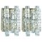 Structured Tubes Wall Lights from Doria Leuchten, 1960s, Set of 2, Image 1
