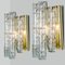 Lámparas de pared de tubos estructurados de Doria Leuchten, años 60. Juego de 2, Imagen 15