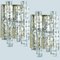 Strukturierte Röhren Wandlampen von Doria Leuchten, 1960er, 2er Set 13