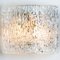 Wave Textured Glass Silver Wall Light by J. T. Kalmar for Kalmar, 1970s, Image 13