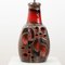 Fat Lava Brown Red Ceramic Table Lamp, 1960, Image 9