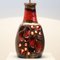 Fat Lava Braune Rote Keramik Tischlampe, 1960 8
