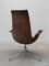 Model Fk 6725 High Back Tulip Swivel Chair attributed to Fabricius, Kastholm for Kill, 1964, Image 13