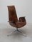 Model Fk 6725 High Back Tulip Swivel Chair attributed to Fabricius, Kastholm for Kill, 1964 8