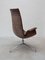 Fauteuil FK6725 en Cuir Marron par Fabricius & Kastholm pour Kill International, 1960s 12