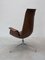 FK6725 Armchair in Brown Leather by Fabricius & Kastholm for Kill International, 1960s 9