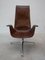 FK6725 Armchair in Brown Leather by Fabricius & Kastholm for Kill International, 1960s 3