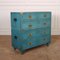 Painted English Military Chest 1