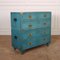 Painted English Military Chest, Image 1