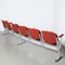 Axis 3000 6-Seat Bench in Red attributed to Giancarlo Piretti for Castelli / Anonima Castelli, 1990s 4
