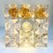 Sculptural Poliarte Table Lamp in Glass Cubes attributed to Albano Poli, 1960s 3