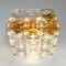 Sculptural Poliarte Table Lamp in Glass Cubes attributed to Albano Poli, 1960s 4