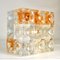 Sculptural Poliarte Table Lamp in Glass Cubes attributed to Albano Poli, 1960s 17