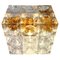 Sculptural Poliarte Table Lamp in Glass Cubes attributed to Albano Poli, 1960s, Image 2