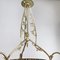 Art Deco Bronze Chandelier Signed attributed to Schneider, 1930s 2