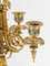 Napoleon Period Mantelpiece and Candelabras in Gilt and Cloisonné Bronze, Set of 3, Image 5