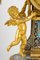 Candeliere napoleonico e candelabri in bronzo dorato e cloisonné, set di 3, Immagine 11