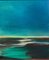 Birgitte Lykke Madsen, Paesaggio del nord Blu, óleo sobre lienzo, 2022, Imagen 3