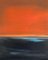 Birgitte Lykke Madsen, Orange and Blue Landscape, 2022, Painting 2