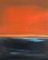 Birgitte Lykke Madsen, Orange und Blaue Landschaft, 2022, Gemälde 2