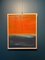 Birgitte Lykke Madsen, Orange and Blue Landscape, 2022, Painting 3