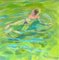 Birgitte Lykke Madsen, Nuotatrice, Oil on Canvas, 2024, Image 2