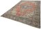 Türkischer Vintage Teppich in Beige 16
