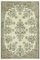 Vintage Turkish Beige Area Rug, Image 1