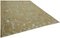 Large Beige Overdyed Area Rug 7