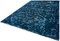 Large Blue Overdyed Area Rug, Image 14