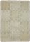 Tapis Kilim en Chanvre Beige, 2000s 1