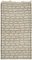 Beige Hemp Kilim Rug, 2000s 1