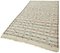 White Hemp Kilim Rug, 2000s 26